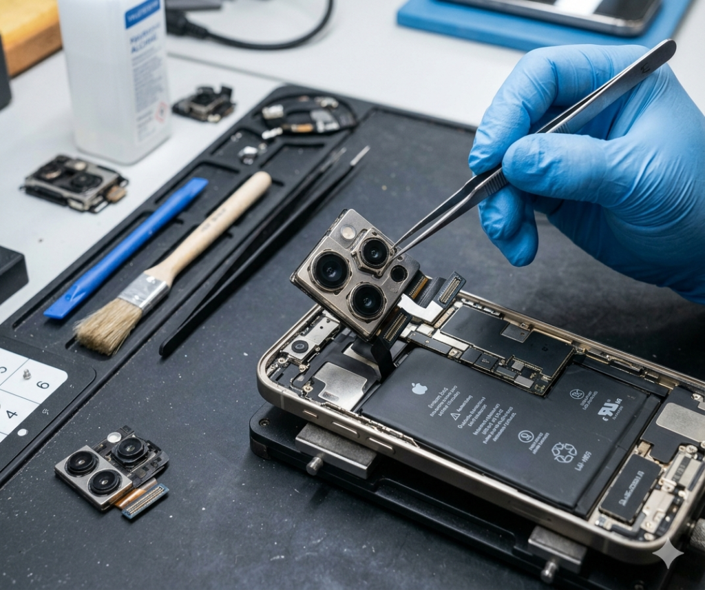 Handykamera Reparatur fr iPhone, Samsung & co. | Reparaturbox